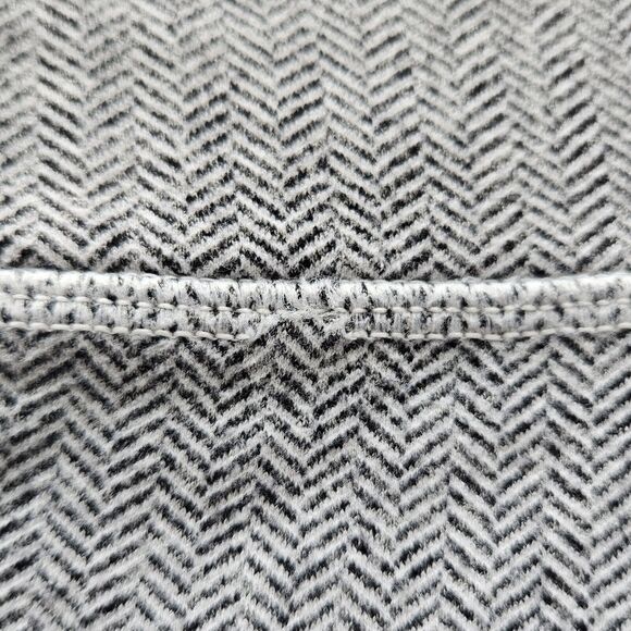 Lululemon 4 Wunder Under Crop Leggings Athletic Yoga Herringbone Gray Luon - Picture 9 of 12